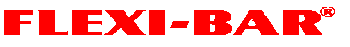 Flexibar logotipo en rojo by sport+